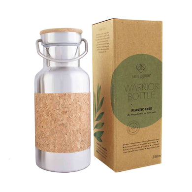 Kids Water Bottle Plastic-Free 350ml Earth Warrior®