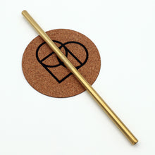 Stainless Steel Reusable Straws | Gold | Straight | Earth Warrior™ | South Africa