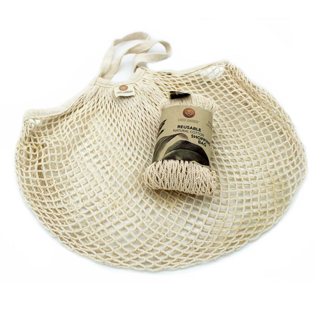 Cotton Shopper Bag | Cotton Lattice Bag | Reusable Shopping Bag