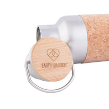 Stainless Steel Bottle with Bamboo Lid | Earth Warrior®