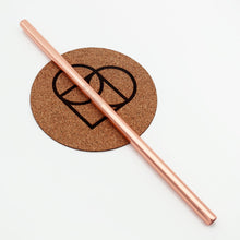 Stainless Steel Reusable Straws | Rose Gold | Straight | Earth Warrior™ | South Africa